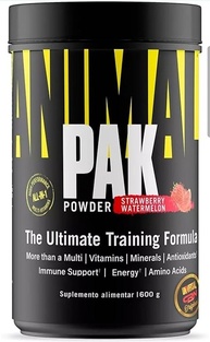 ANIMAL PAK POWDER STRAWBERRY WATERMELON 600G - imagem 1