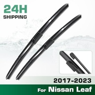 Kit Palheta Limpador Parabrisa Premium para Nissan Leaf (2017-2023) - Borracha Natural U/J HOOK - imagem 3