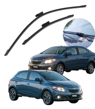 Palhetas Limpador Parabrisa Onix Prisma 2013-2018 (24" e 14") - Visibilidade Impecável! - imagem 2