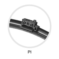 Par de Palhetas Limpador Parabrisa Silicone Mercedes-Benz GLA 2016-2022 - imagem 3