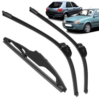 Kit 3 Palhetas Limpador Para-brisa Silicone Ford Fiesta 1996-2004 - Visão Clara e Segura - imagem 2