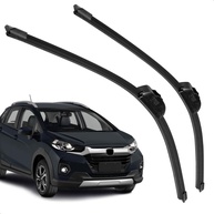 Par Palhetas Limpador Para-brisa Silicone Honda WR-V 2017-2019 Dianteira - imagem 1