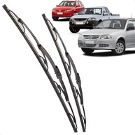 Par Palhetas Limpador Para-Brisa Gol Saveiro Parati G4 Ferro 21" e 19" - Visibilidade Garantida! - imagem 2