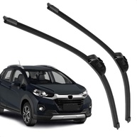 Par Palhetas Limpador Para-brisa Silicone Honda WR-V 2017-2019 Dianteira - imagem 2