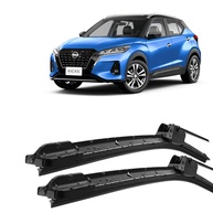 Par de Palhetas Limpador Parabrisa Silicone Premium para Nissan Kicks (2016-2021) - Limpeza Impecável - imagem 1