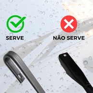 Palhetas Limpador Parabrisa Silicone Hilux Cabine Dupla 2015-2018 Tiger Auto Flat Silenciosas - imagem 4