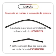 Kit Palhetas Limpador Parabrisa Tracker 2014-2018 - Visão Clara e Segura - imagem 3