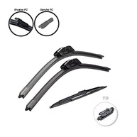 Kit 3 Palhetas Limpador Parabrisa Chevrolet Onix 2012-2018 - Visibilidade e Segurança - imagem 3