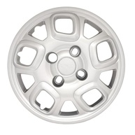 Kit 4 Calotas Prata Aro 13 - Palio Attractive Vivace 2015/2016 - Cubo Baixo - imagem 3