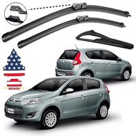 Kit 3 Palhetas Limpador Parabrisa Novo Palio 2012-2017 - Visibilidade e Segurança - imagem 4