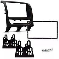 Moldura 2 Din 7" Fiamon: Upgrade Perfeito para Fiat Strada, Palio e Siena (2013-2019) - Preta - imagem 4