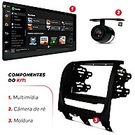 Central Multimídia Android 7" Palio/Siena/Strada - imagem 2
