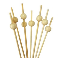 Palito de Bambu com Bolinhas: Decore Seus Petiscos! - imagem 1