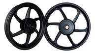 Par de Rodas Liga Leve 6 Palitos Honda Biz 100 (1998-2005) - Estilo e Durabilidade - imagem 1