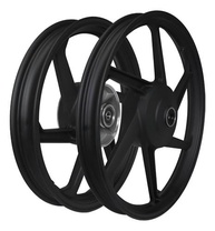 Par de Rodas Liga Leve 6 Palitos Honda Biz 125 (2006-2021) - Estilo e Performance - imagem 1
