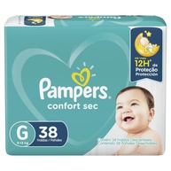 Pampers Confort Sec G: Até 12h de Proteção! - imagem 1