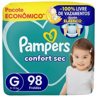 Pampers Confort Sec G: Noite Seca e Sono Tranquilo! - imagem 1