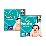 Pampers Confort Sec Super M: Noites Secas e Bumbum Feliz! - imagem 1
