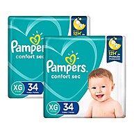 Pampers Confort Sec XG: Noites Secas e Confortáveis! - imagem 1