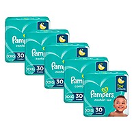 Pampers Confort Sec XXG: Kit com 150 Fraldas - imagem 1