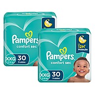 Pampers Confort Sec XXG: Noites Secas e Pele Arejada! - imagem 1