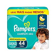 Pampers Confort Sec XXXG: Noites Secas e Bebê Feliz! - imagem 1