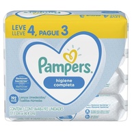 Pampers Higiene Completa: Limpeza Suave e Proteção - imagem 1