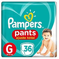 Pampers Pants G Mega: Noite Seca e Troca Fácil! - imagem 1
