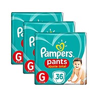 Pampers Pants G: Mega Proteção e Ajuste Total! - imagem 1
