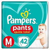 Pampers Pants Mega M: Noites Secas e Trocas Fáceis! - imagem 1