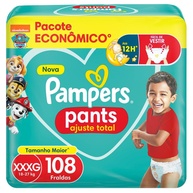 Pampers Pants XXXG: Até 108 Fraldas para Noites Secas! - imagem 1
