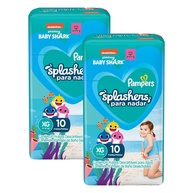 Pampers Splashers Baby Shark: Fralda de Piscina XG - imagem 1