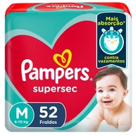 Pampers Supersec M: Noite Seca e Conforto! - imagem 1