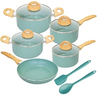 Panela Indução Botanika 7pçs: Cozinhe com Elegância! - imagem 1