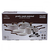 Panela Pratic Cook Mármol: Cozinhe com Estilo! - imagem 1