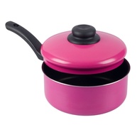 Panela Rosa Antiaderente 16cm: Cozinhe com Estilo! - imagem 1
