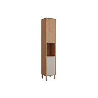 Paneleiro Divina 37cm Freijo/Off White – Elegância na Cozinha - imagem 1