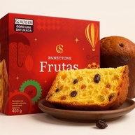 Panetone Tradicional Cacau Show Frutas Cristalizadas 450g (Frutas) - imagem 1