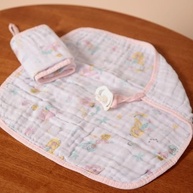 Papi Textil Paninho de Boca Soft Papi com Prendedor de Chupeta - 2 Unidades Estampa Sereia - imagem 2