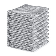 Conjunto de 10 Pano de Prato de Microfibra com Textura Dupla - Resistente, Ecológico e Sem Arranhões - imagem 2