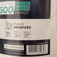 Inoven Pano Multiuso Tipo Perfex - Rolo 300m Branco 28x50cm | Limpeza Prática e Sustentável - imagem 3