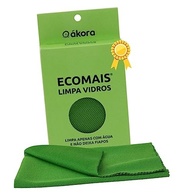 ECOMAIS Pano Limpa Vidro - Limpeza Impecável e Sem Riscos para Janelas e Espelhos - imagem 2