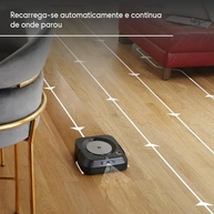 Robô Passa Pano Inteligente Braava jet® m6 Graphite iRobot - Limpeza Automática e Inteligente - imagem 4