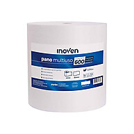 Pano Multiuso Branco 28cmx240m Inoven – Limpeza Profissional - imagem 1