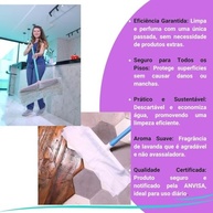Pano Umedecido para Chão Rodo Mop - Kit com 2 Unidades Aroma Lavanda - imagem 4