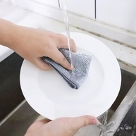 Pano de Louça 6 Peças Premium - Seco e Molhado | Antiarranhão e Absorvente - imagem 3