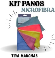 Pano de Microfibra Kit com 4 Unidades Premium – Lavável, Reutilizável e Sem Fiapos – Ideal para Limpeza Automotiva, Vidros, Cozinha e Banheiro - imagem 5