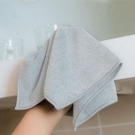 Toalhas de Microfibra com Listras - 10 Peças | Panos de Limpeza Superabsorventes para Cozinha, Banheiro e Vidros - imagem 4