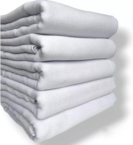 Kit 5 Panos de Chão Premium Extra Grande 50x80cm 100% Algodão - Malha Dupla e Alta Absorção - imagem 2