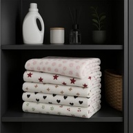 Kit 5 Panos de Copa em Microfibra 35x60cm - Toalhas Estampadas para Cozinha com Ótima Absorção - imagem 3